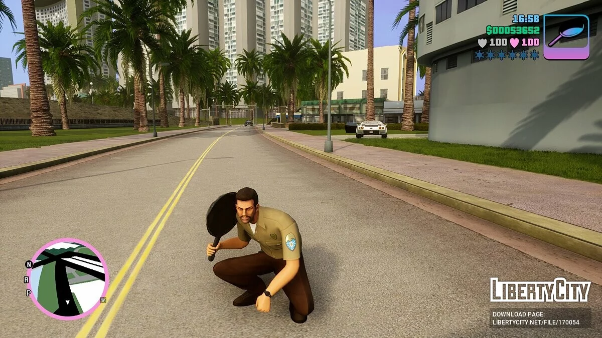 Сковорода з Team Fortress 2 / GTA Vice City: The Definitive Edition