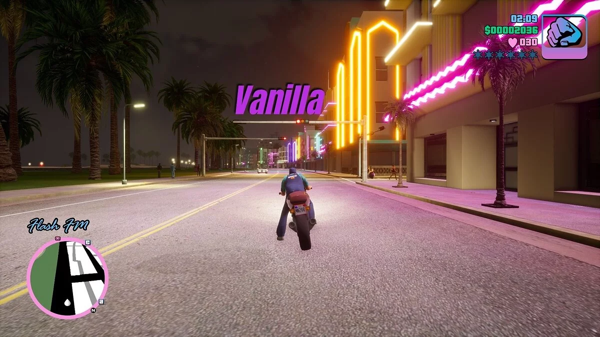 Mejora de color / GTA Vice City: La Edición Definitiva