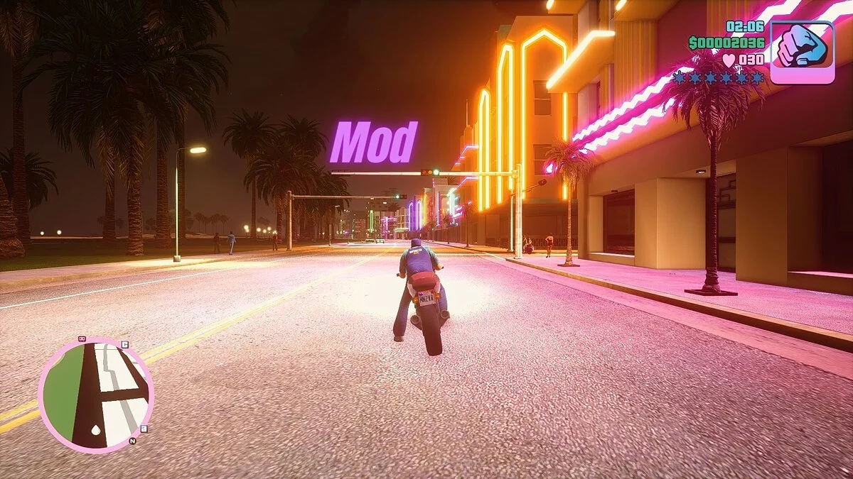 Mejora de color / GTA Vice City: La Edición Definitiva