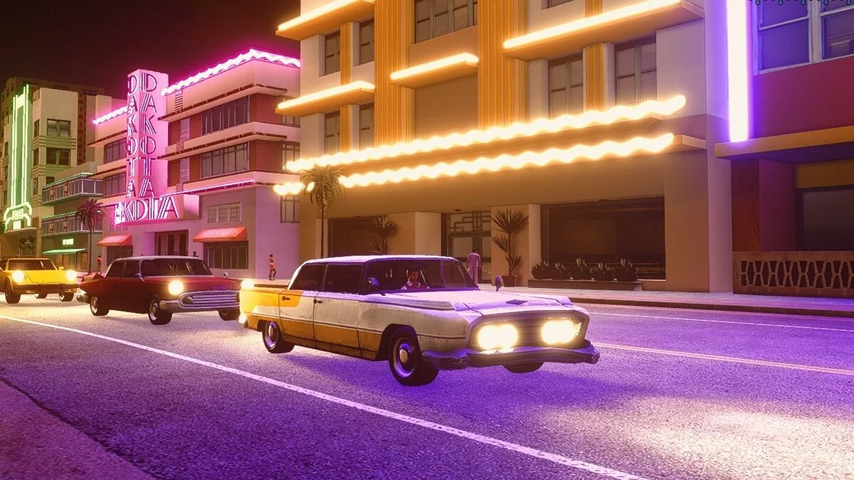 Mejora de color / GTA Vice City: La Edición Definitiva