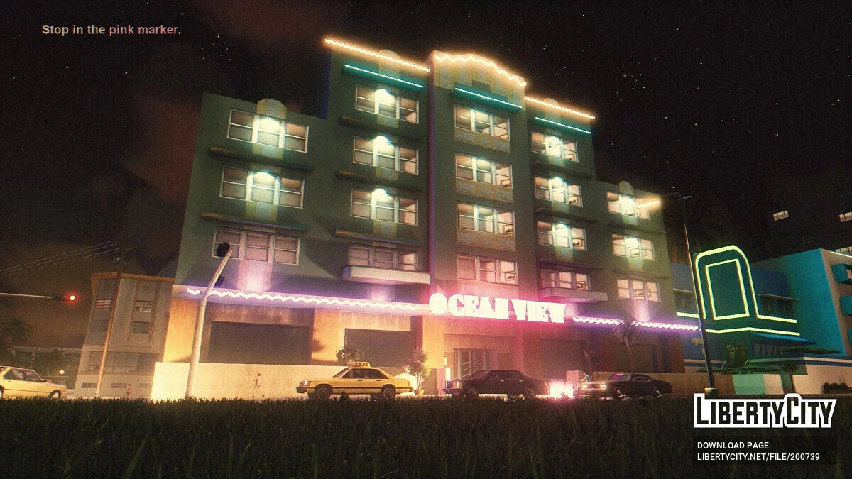 Efek Visual Gaya 80-an / GTA Vice City: The Definitive Edition