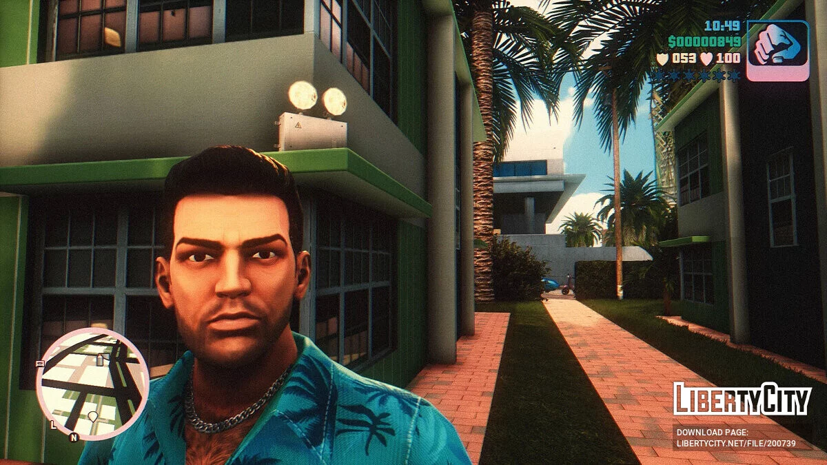 Efek Visual Gaya 80-an / GTA Vice City: The Definitive Edition