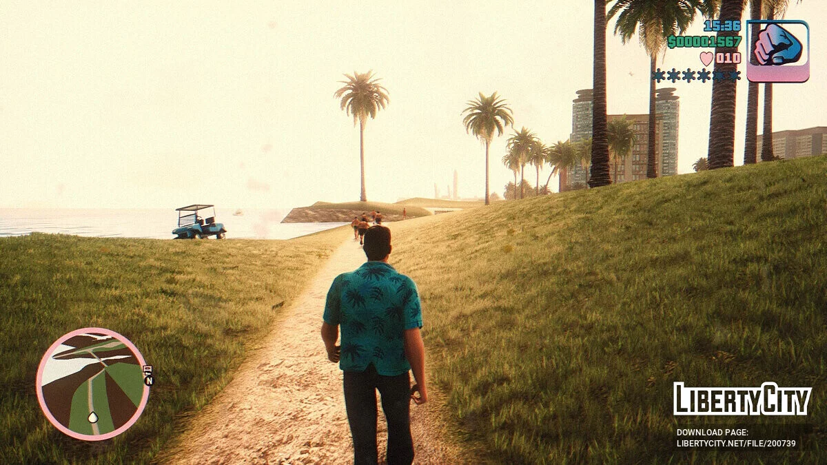 Efek Visual Gaya 80-an / GTA Vice City: The Definitive Edition