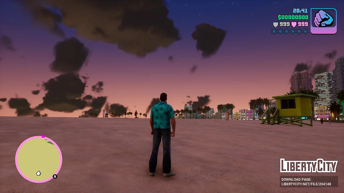 Realistic visuals / GTA Vice City: The Definitive Edition