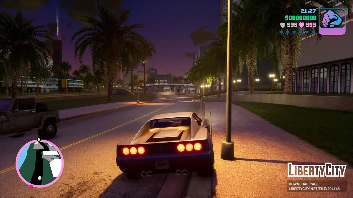 Realistic visuals / GTA Vice City: The Definitive Edition
