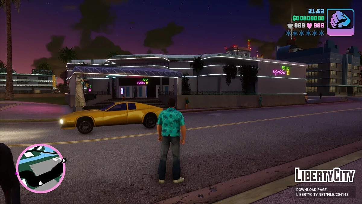Realistic visuals / GTA Vice City: The Definitive Edition