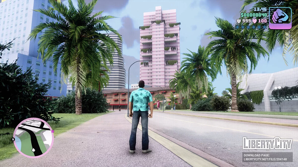 Realistic visuals / GTA Vice City: The Definitive Edition