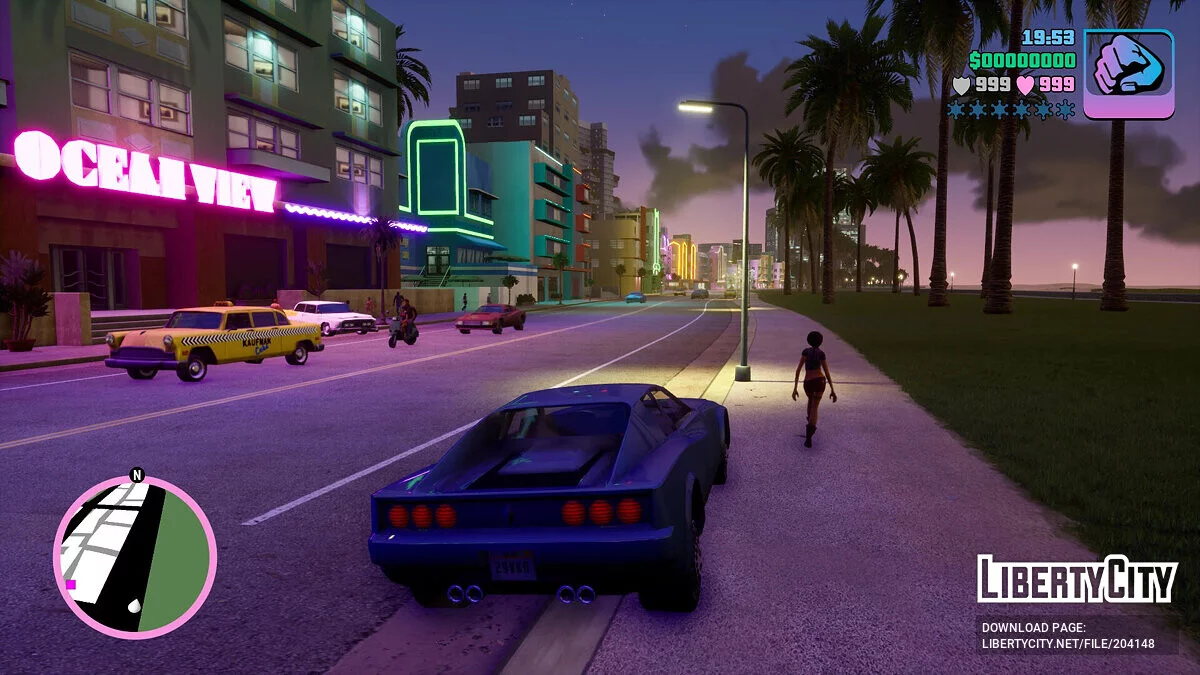 Realistic visuals / GTA Vice City: The Definitive Edition