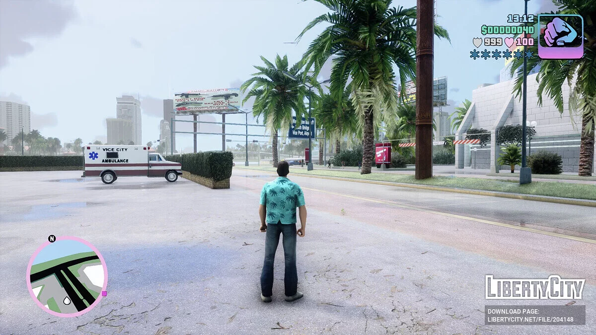 Realistic visuals / GTA Vice City: The Definitive Edition