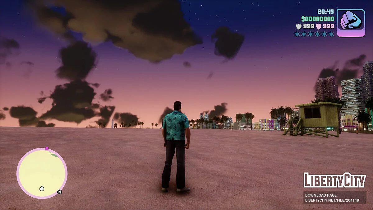 Realistic visuals / GTA Vice City: The Definitive Edition