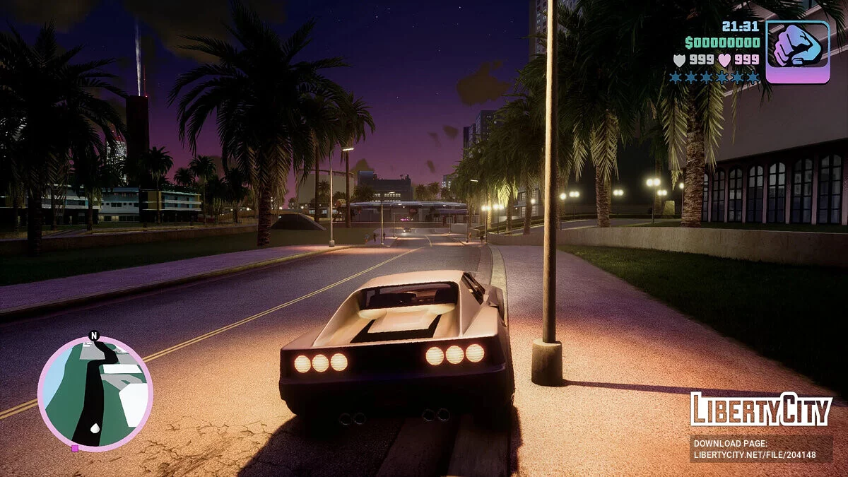 Realistic visuals / GTA Vice City: The Definitive Edition
