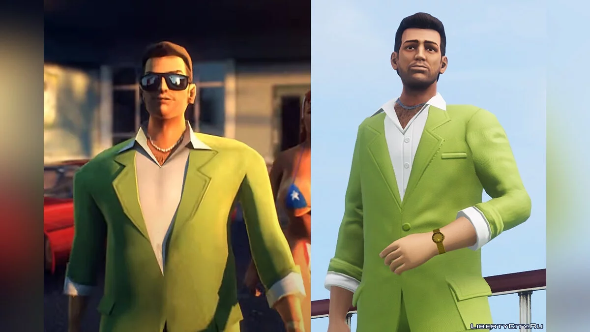 Setelan Tahun 80-an / GTA Vice City: The Definitive Edition