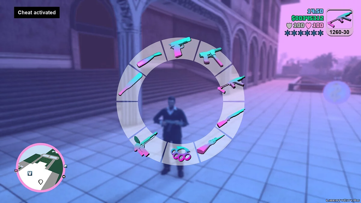أيقونات الأسلحة الكلاسيكية / GTA Vice City: The Definitive Edition