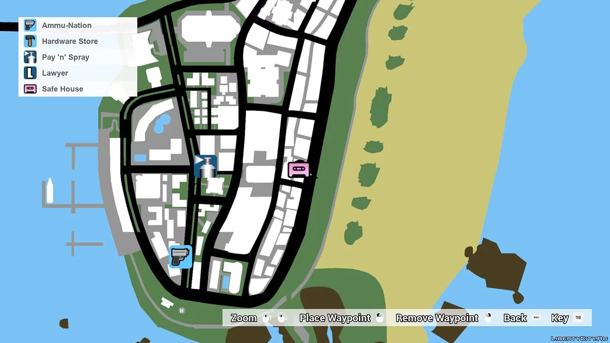 经典雷达和图标 / GTA 维斯市:终极版