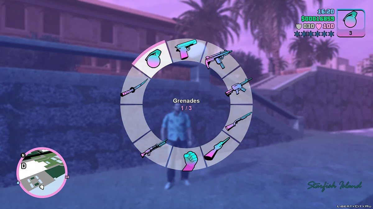 Correct weapon icons / GTA Vice City: The Definitive Edition