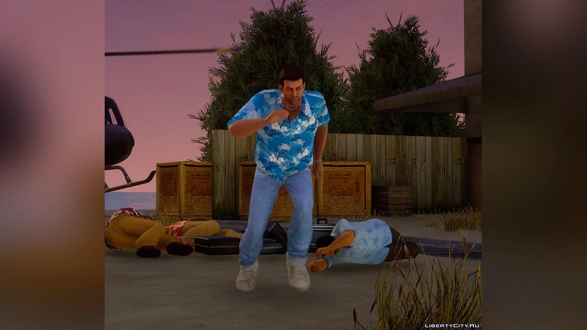 Kemeja dari Artwork / GTA Vice City: The Definitive Edition