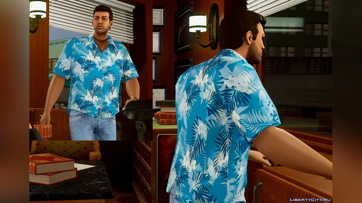 Kemeja dari Artwork / GTA Vice City: The Definitive Edition