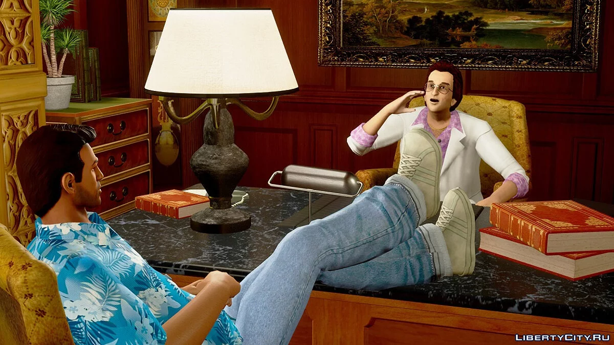 Kemeja dari Artwork / GTA Vice City: The Definitive Edition