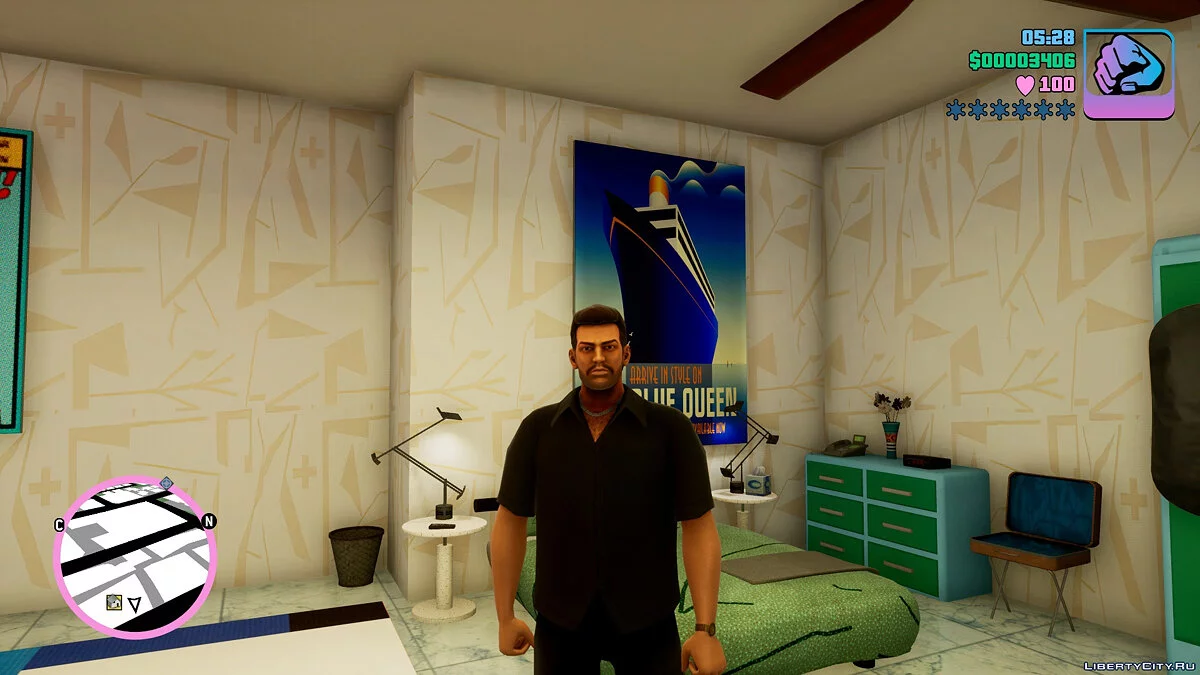 Standard Tache Skin / GTA Vice City: The Definitive Edition