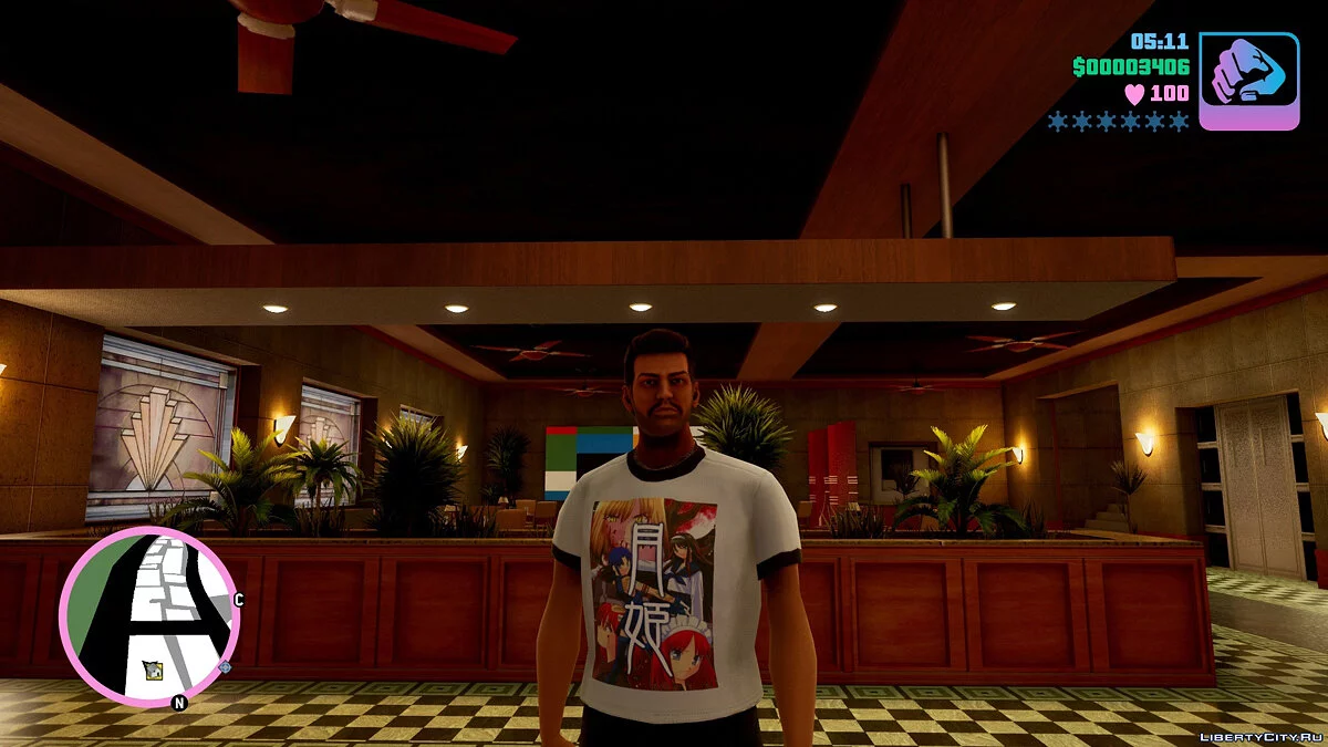 Standard Tache Skin / GTA Vice City: The Definitive Edition