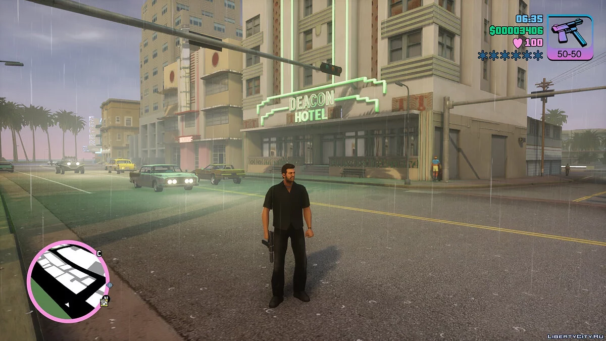 Standard Tache Skin / GTA Vice City: The Definitive Edition
