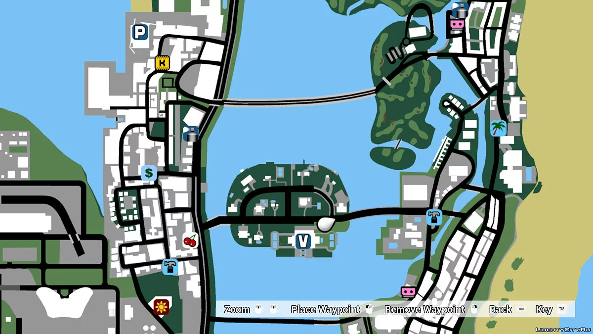 旧雷达图标 / GTA 维斯市:终极版