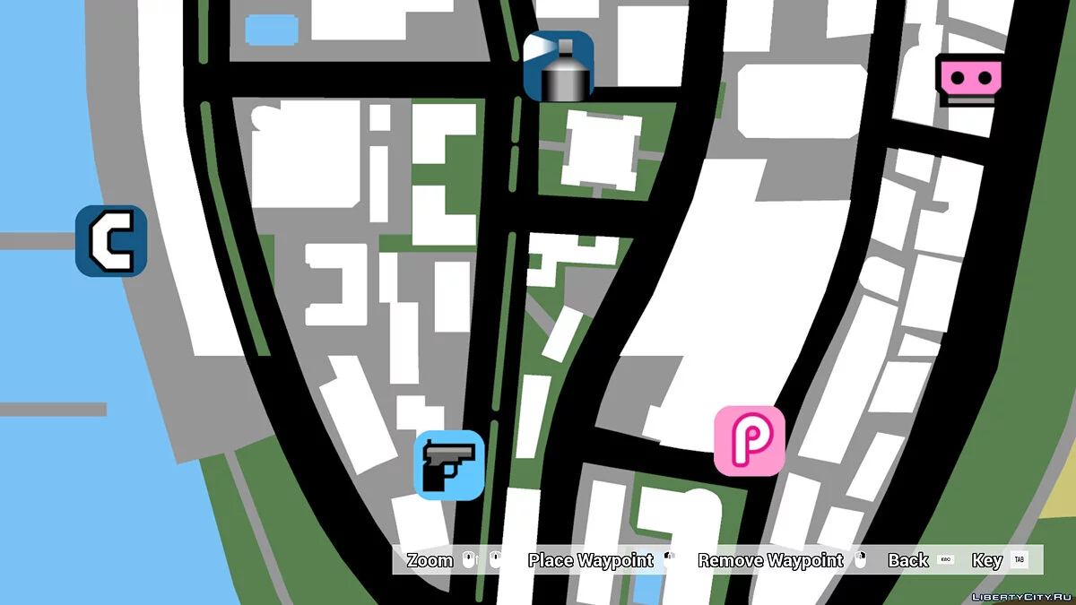 旧雷达图标 / GTA 维斯市:终极版