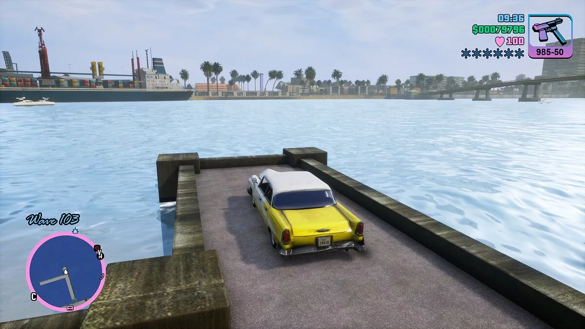 HD map «from satellite» v2.0 / GTA Vice City: The Definitive Edition