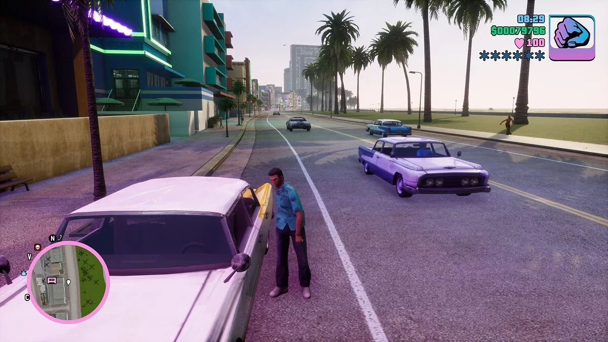 HD map «from satellite» v2.0 / GTA Vice City: The Definitive Edition