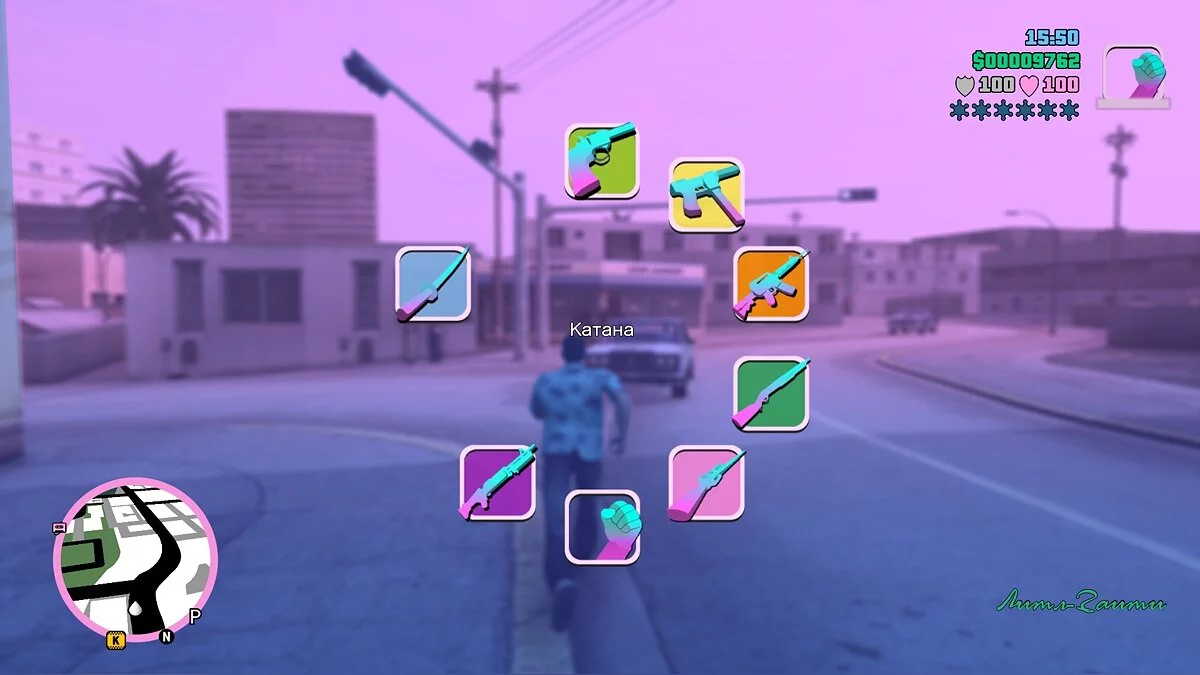 Класичний стиль іконок / GTA Vice City: The Definitive Edition