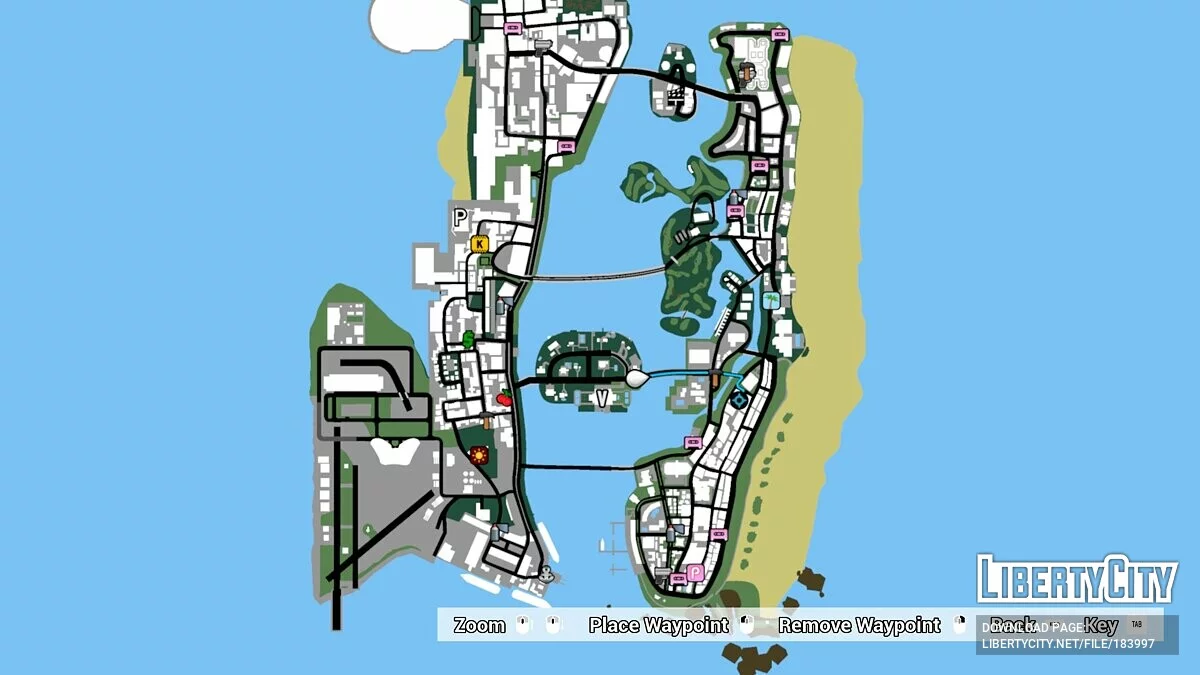 Класичний радар / GTA Vice City: The Definitive Edition