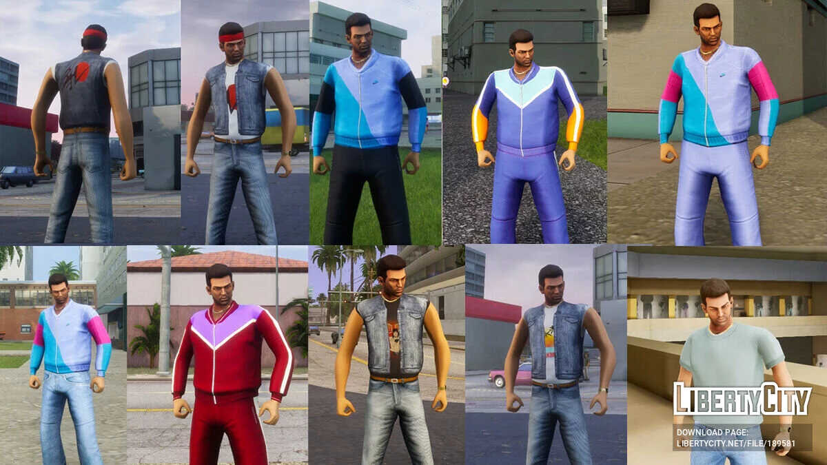 Pakaian baru bergaya 80-an / GTA Vice City: The Definitive Edition