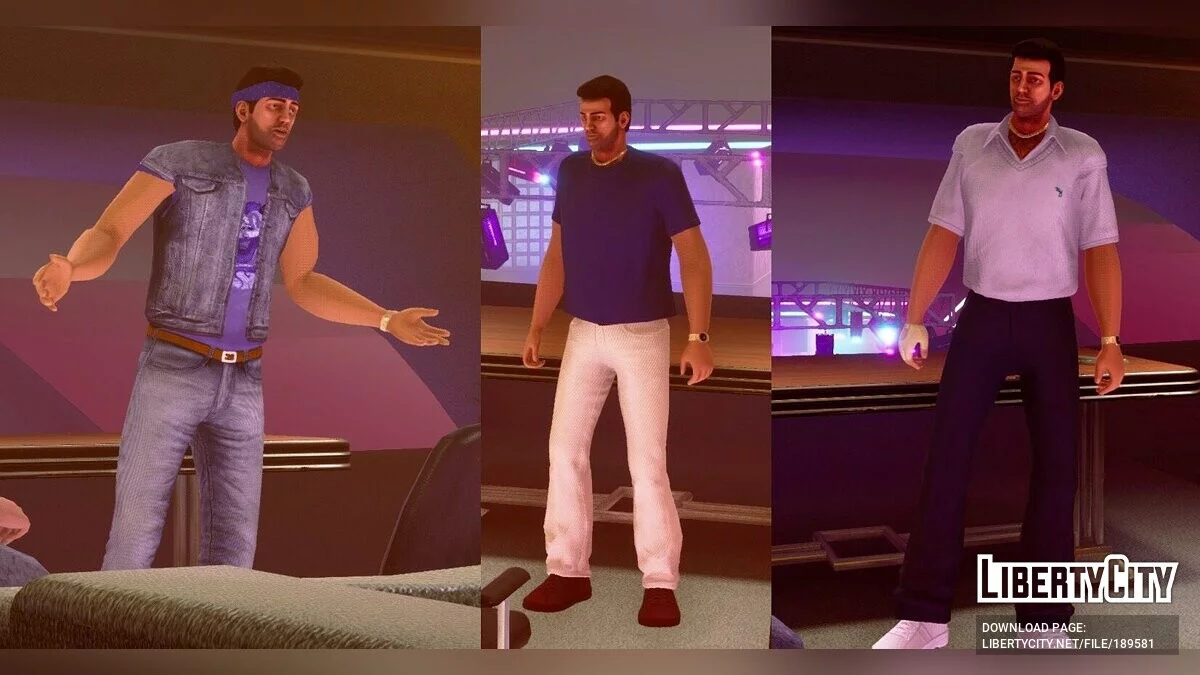 Pakaian baru bergaya 80-an / GTA Vice City: The Definitive Edition