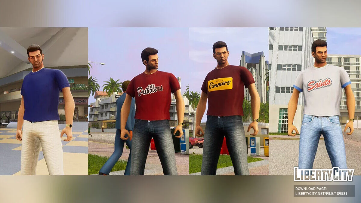Pakaian baru bergaya 80-an / GTA Vice City: The Definitive Edition