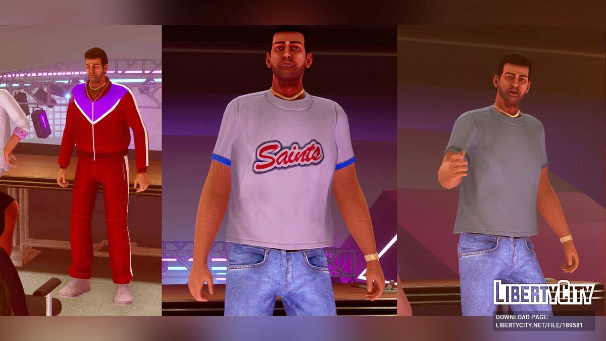Pakaian baru bergaya 80-an / GTA Vice City: The Definitive Edition