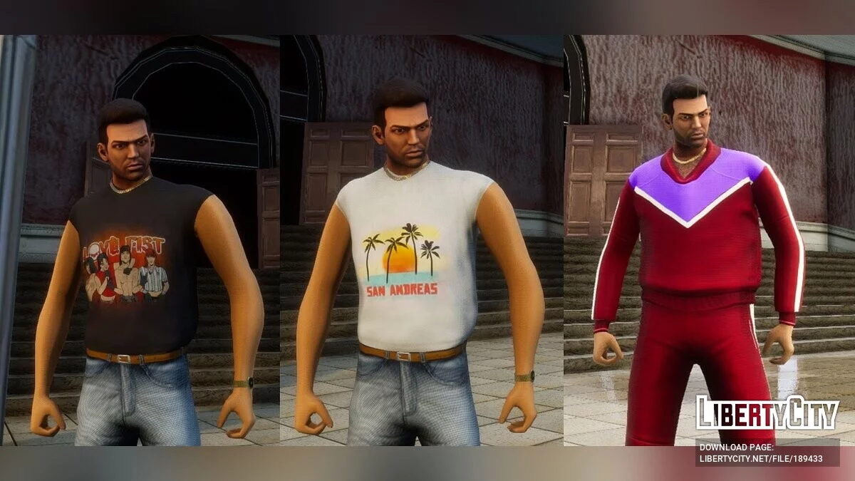 Pakaian atmosfer baru untuk Tommy / GTA Vice City: The Definitive Edition