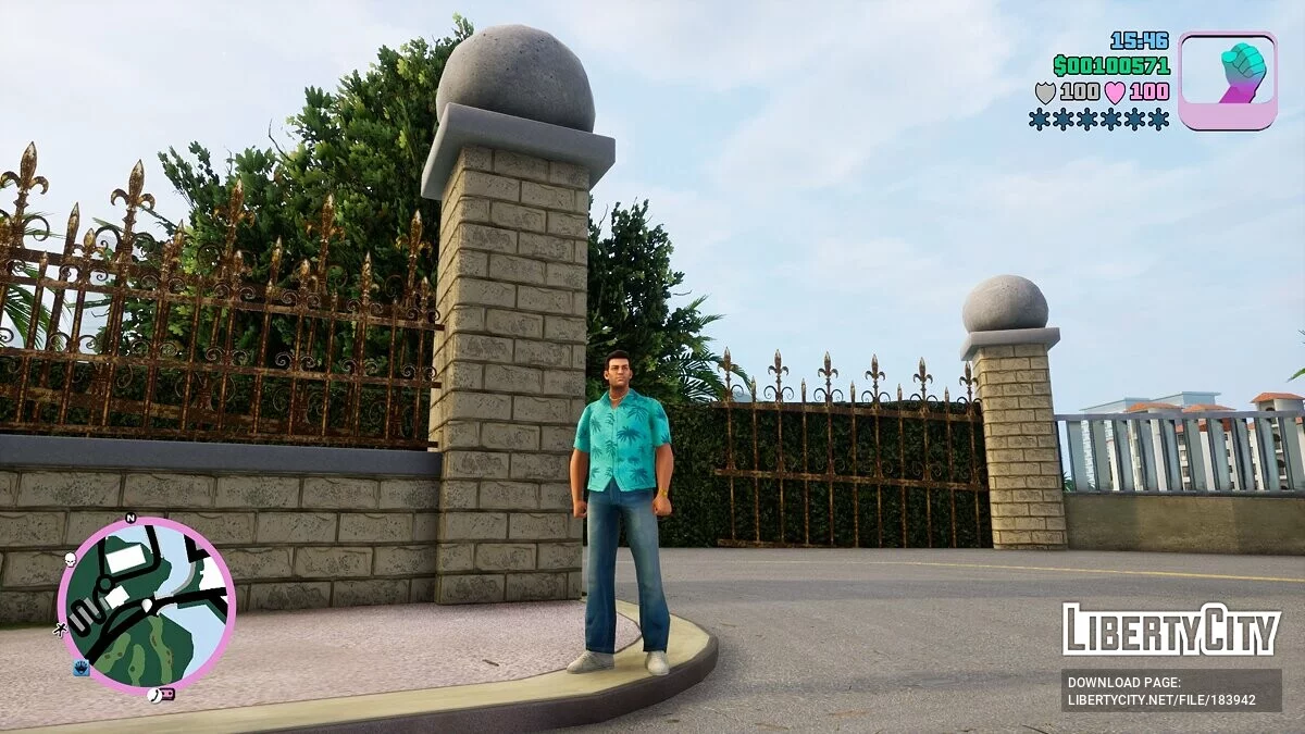 Correction des portes au club de golf / GTA Vice City : L'Édition définitive
