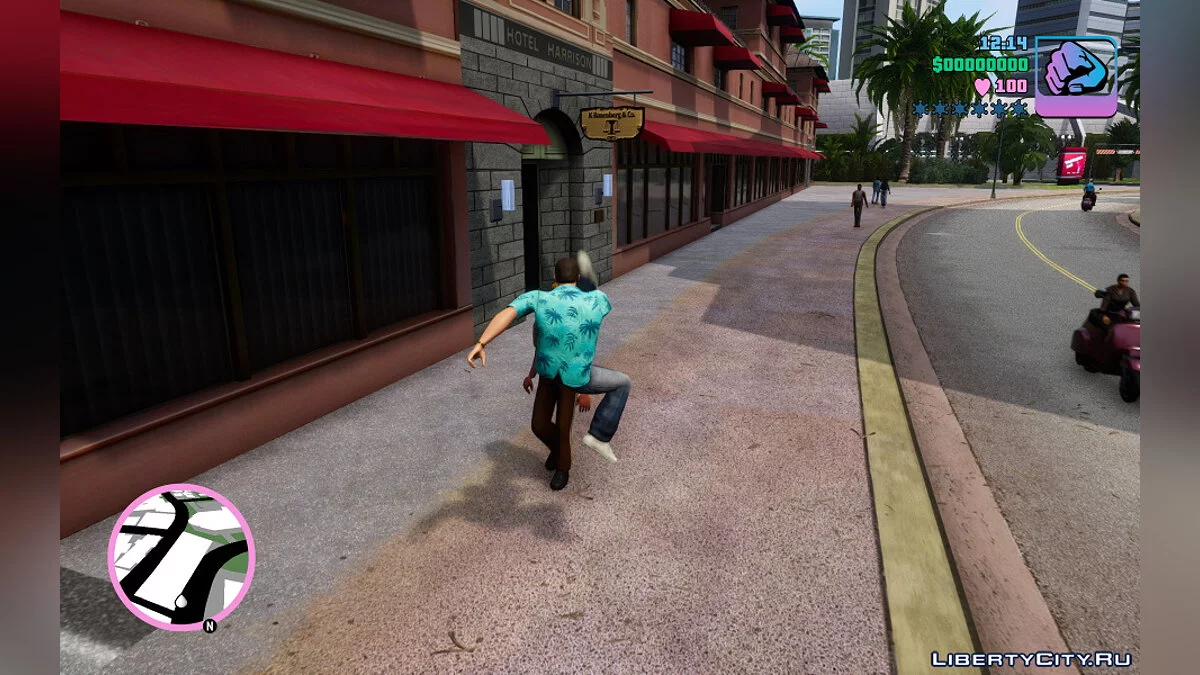 No missions, new animations and weapon characteristics / GTA Vice City: The Definitive Edition