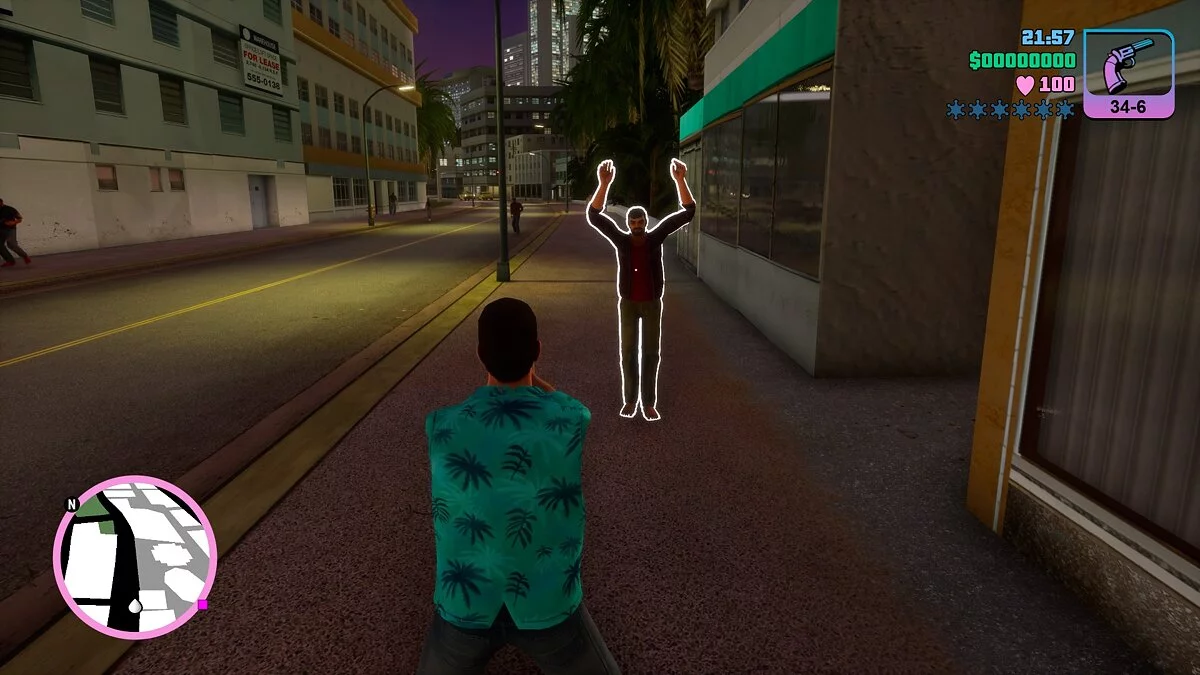 Точка замість прицілу / GTA Vice City: The Definitive Edition