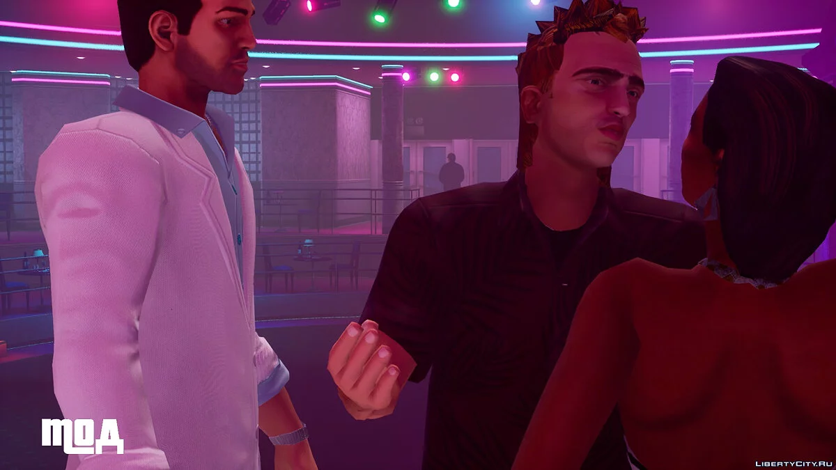 Кент Пол з головою з SA / GTA Vice City: The Definitive Edition