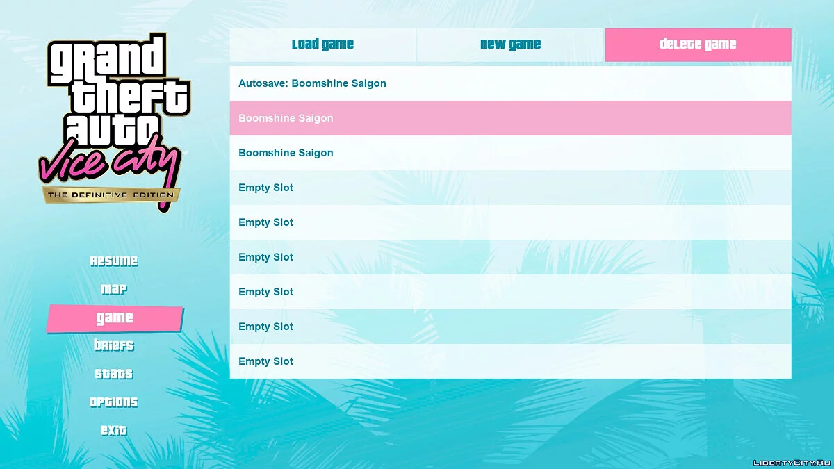 One hundred percent save / GTA Vice City: The Definitive Edition