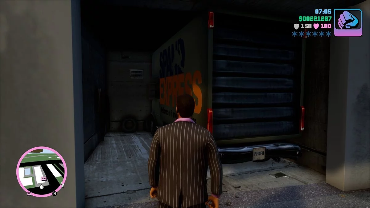 Sauvegarde avec véhicule spécial / GTA Vice City : L'Édition définitive