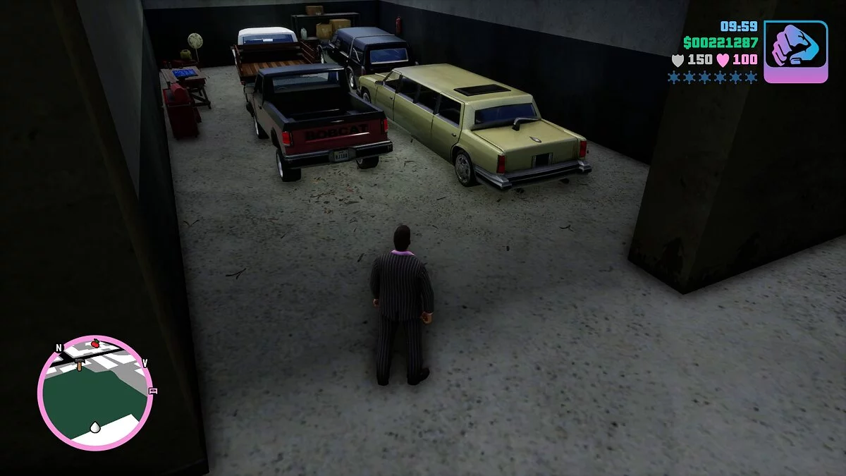 Sauvegarde avec véhicule spécial / GTA Vice City : L'Édition définitive