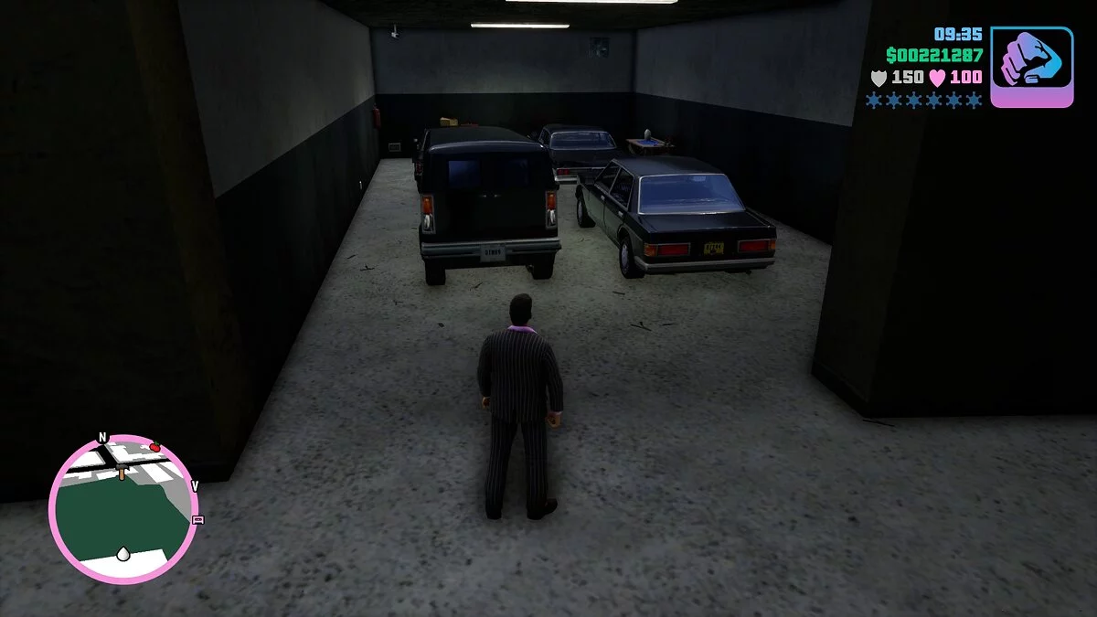 Sauvegarde avec véhicule spécial / GTA Vice City : L'Édition définitive