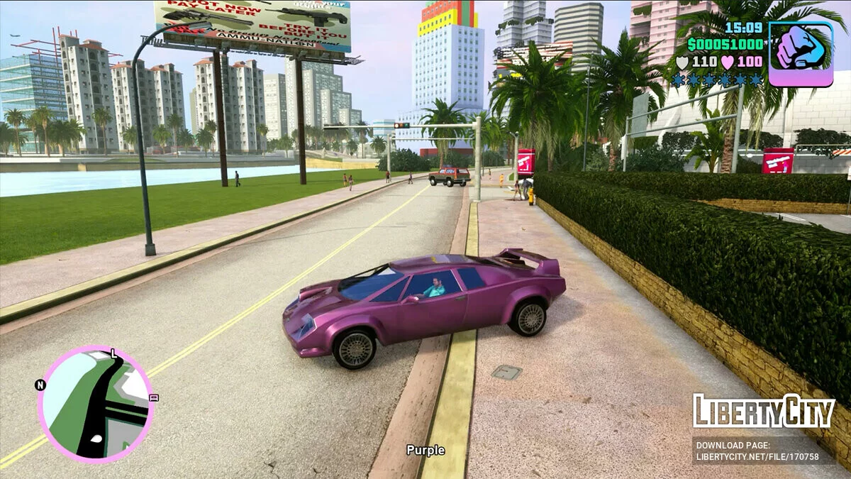 Vehicle spawner 1.1 / GTA Vice City: The Definitive Edition