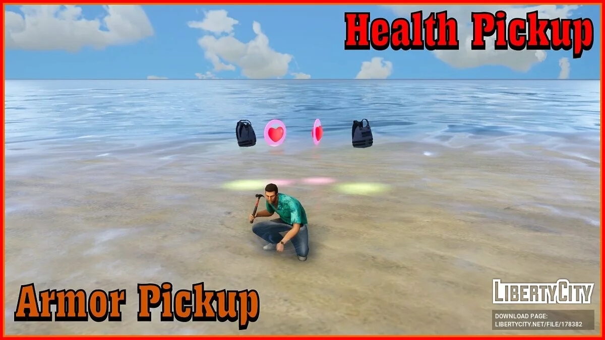 Pickup Spawner / GTA Vice City: The Definitive Edition