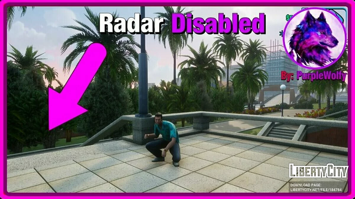 Немає радара / GTA Vice City: The Definitive Edition