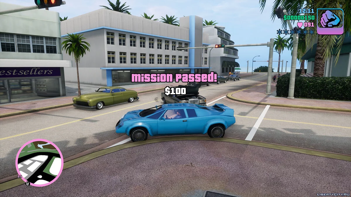 „Mission Bestanden“ - verbesserter HQ-Sound / GTA Vice City: Die endgültige Edition