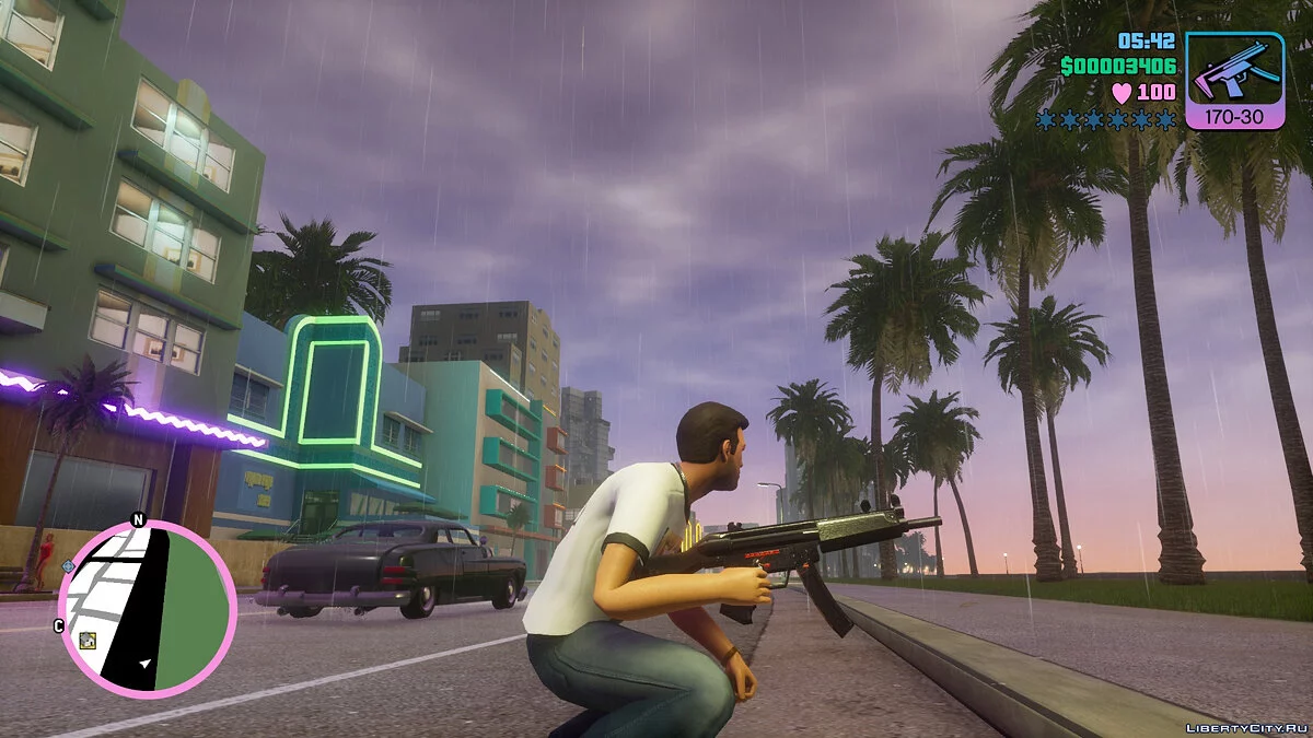 MP5 з Postal 2 / GTA Vice City: The Definitive Edition