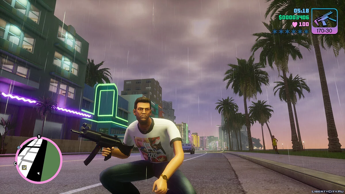 MP5 з Postal 2 / GTA Vice City: The Definitive Edition